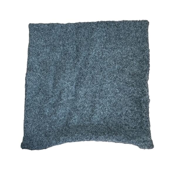 RH Restoration Hardware Suri Alpaca Textured Boucle Pillow Cover Square Gray - Picture 2 of 10